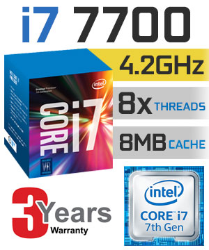 CPU intel I7 7700 FAN ZIN